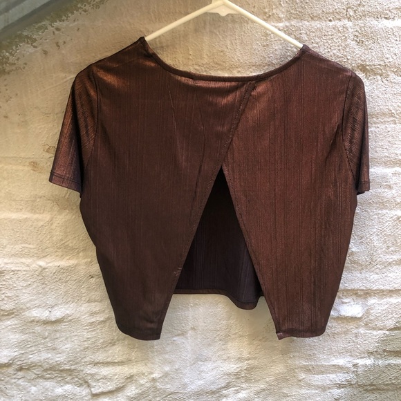 Open Back Blouse - Picture 3 of 3